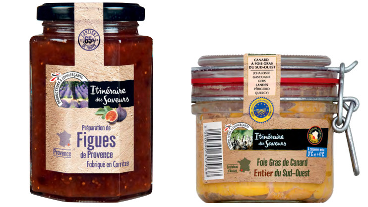 Confiture figues - Foie gras Itinéraire des saveurs