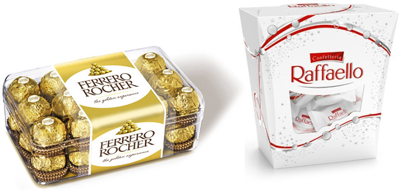 Ferrero Rocher - Raffaello