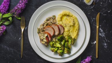 Filet mignon au lard sauce forestière