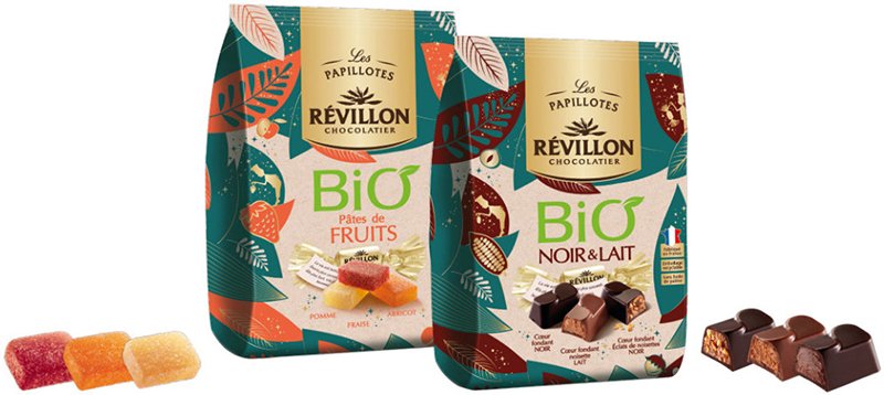 La gamme Bio Révillon Chocolatier