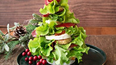 Sapin de Noël en feuille de chêne Florette