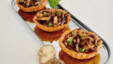 Tartelettes aux shiitakés