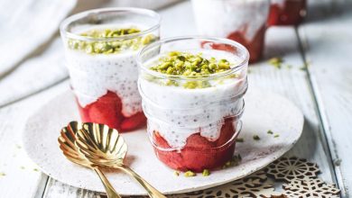 Verrines aux fraises