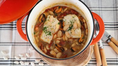 Filet de julienne Haricots Tarbais en cocotte