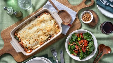 Lasagne saumon épinards & ricotta