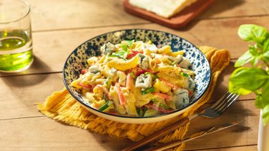 Penne légumes croquants sauce Gorgonzola Cremoso