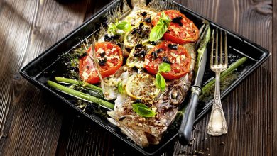 Saint-Pierre au four, ail et fenouil