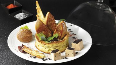 Couronne de Foie Gras poêlé et mi-cuit à la truffe