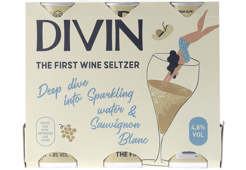 DIVIN, wine seltzer de Loire