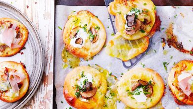 Pizzettes express aux fromages