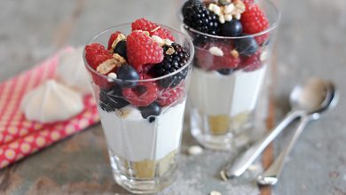 Triffle aux fruits rouges