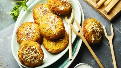 Beignets Indiens pois chiches et Gruyère AOP Suisse