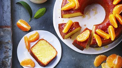 Gâteau moelleux clémentine