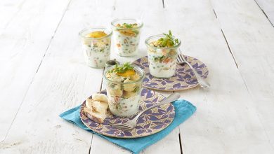 Œufs cocotte Ratte du Touquet, carotte petit pois