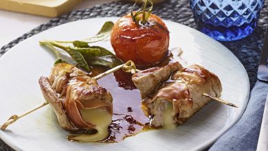 Saltimbocca de veau au Morbier AOP