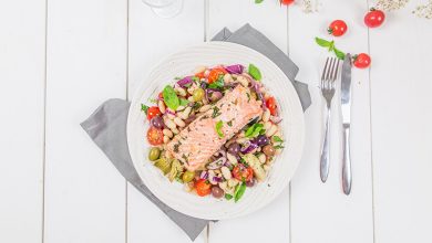 Saumon et Haricots Tarbais