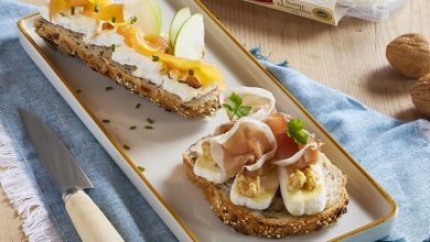 Duo de tartines gourmandes du Dauphiné