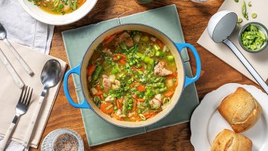 Navarin de veau printanier asperges