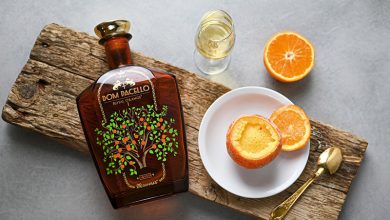 Orange givrée au Dom Pacello Royal Orange