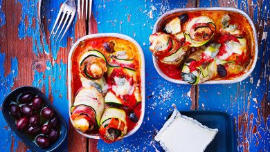 Petits gratins de courgette au Valençay