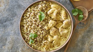 Quinoa Gourmand poulet sauce curry