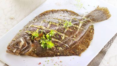 Barbue marinée citronnelle