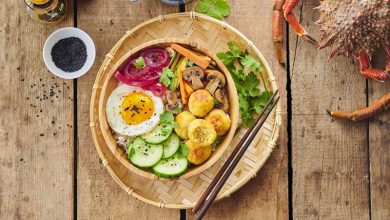 Bibimbap d’araignée de mer