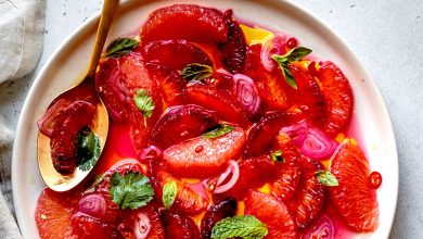 Carpaccio de pamplemousse