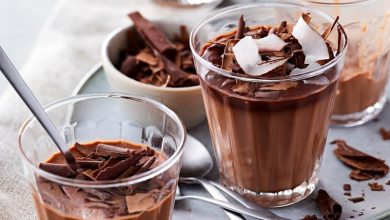 Panna cotta coco-chocolat