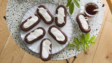 Savarin au chocolat crème de coco