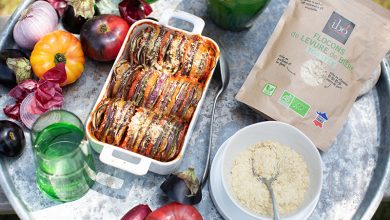 Tian de légumes du soleil levure maltée