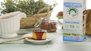 Crème caramel Lait de Brebis