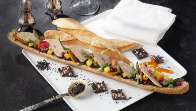 Ficelle canaille au Foie Gras