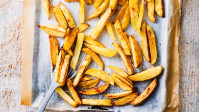 Frites maison au four