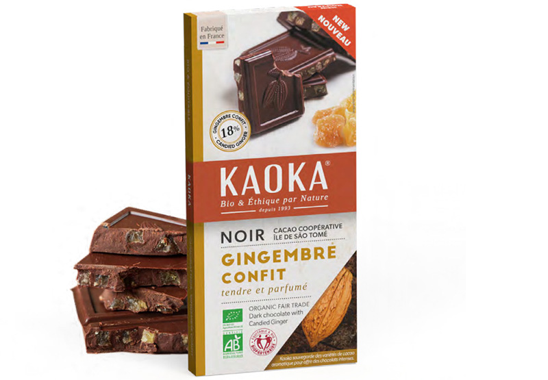 KAOKA® chocolat gingembre confit