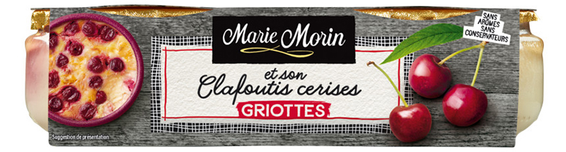 Clafoutis cerises griottes Marie Morin