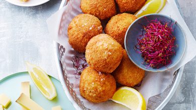 Croquettes de risotto artichauts et Comté