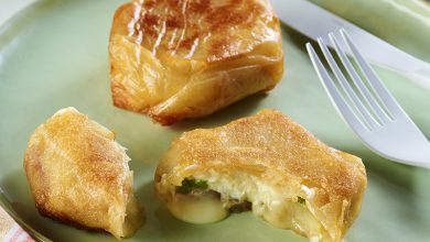 Croustillant de Chaource AOP, pommes cumin