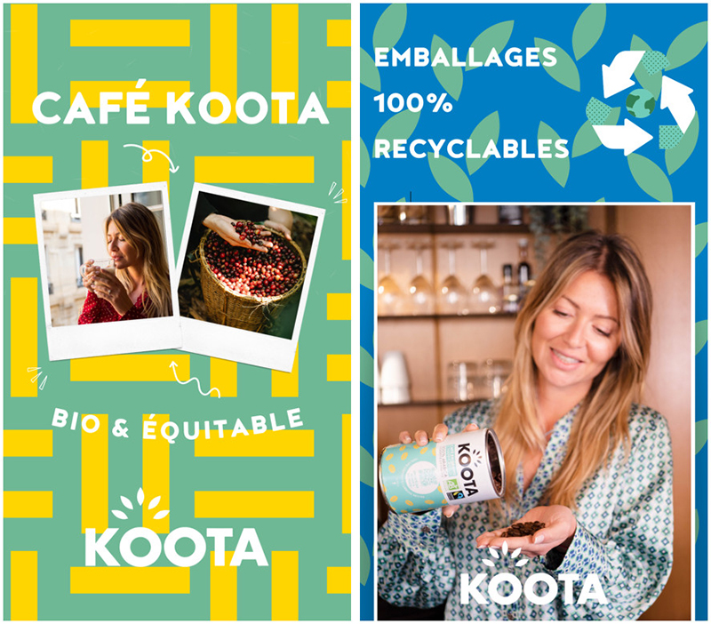 Emballages recyclables KOOTA