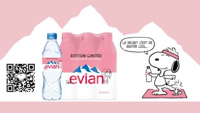evian x Snoopy