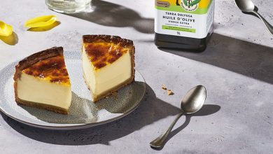 Flan pâtissier vanille, zeste d’orange huile d’olive