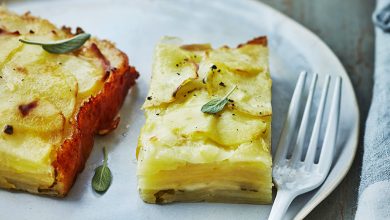 Gâteau de pommes de terre à la Tomme