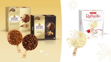 Glaces Ferrero Rocher & Raffaello