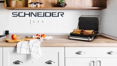 Grille viande 3-en-1 plancha, grill & gaufres de Schneider