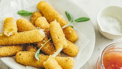 Mozza stick à la sauge