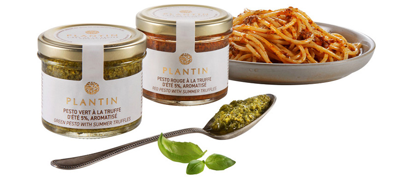 Pestos à la truffe d’été