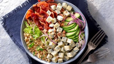 Salad’Bowls : boulghour, batavia, avocat, fourme de Montbrison jambon cru du Forez