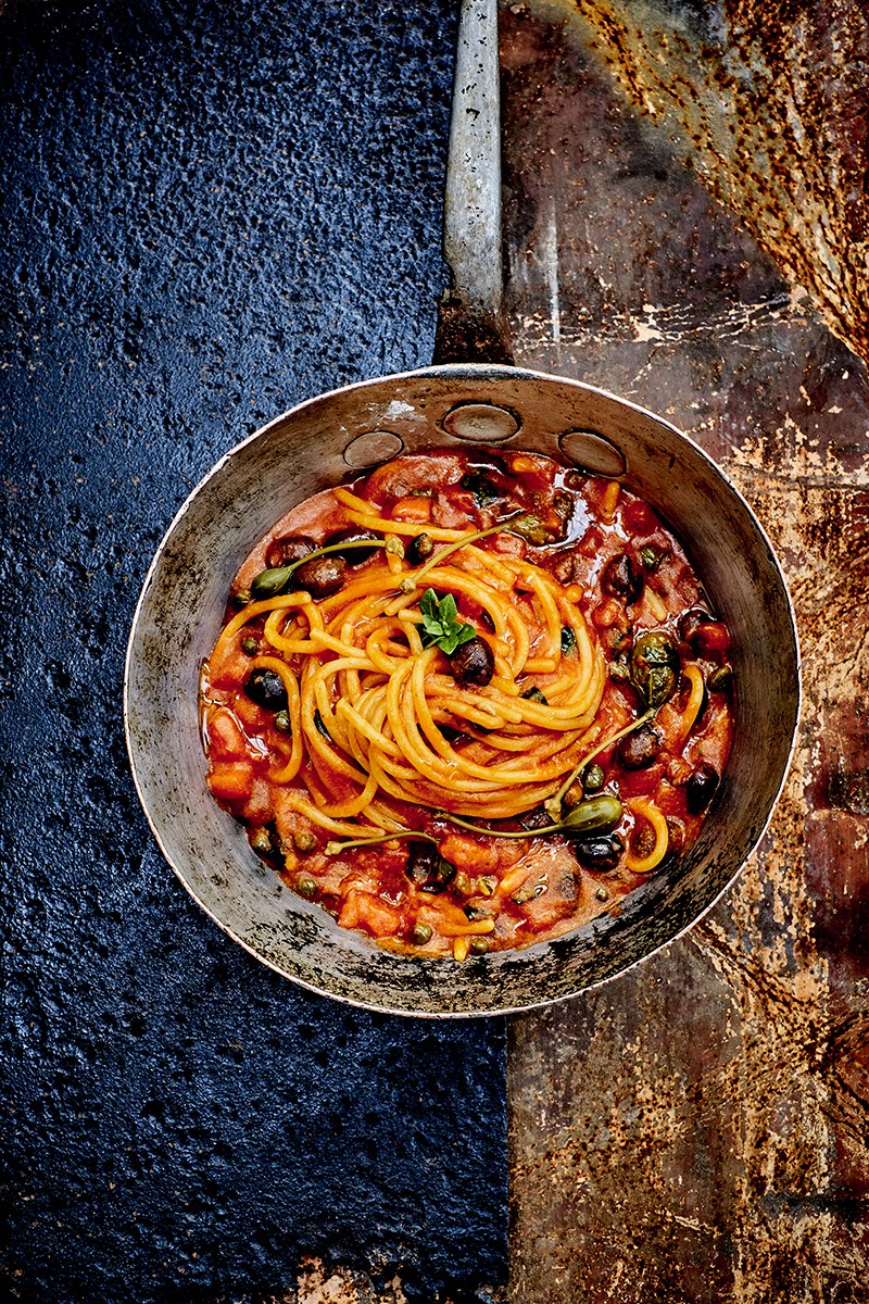 Spaghettis à la Puttanesca