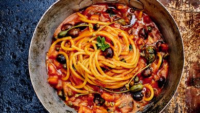 Spaghettis à la Puttanesca