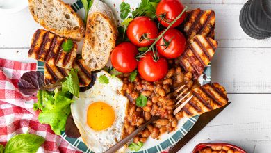 Brunch veggie aux cocos blancs à la tomate